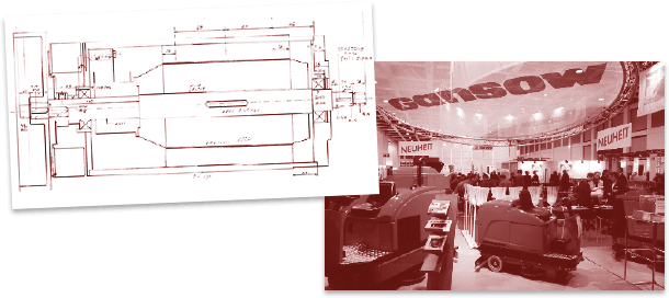 History of Paulides B.V. - 1981-1990 - Gansow veegmachine