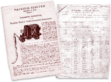 History of Paulides B.V. - The Beginning - Sewing-machine motor